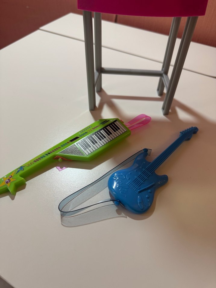 Barbie Müzik Seti ve Çalışma Masası - Görsel 3