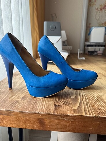 Platform topuklu ayakkabı - Görsel 2