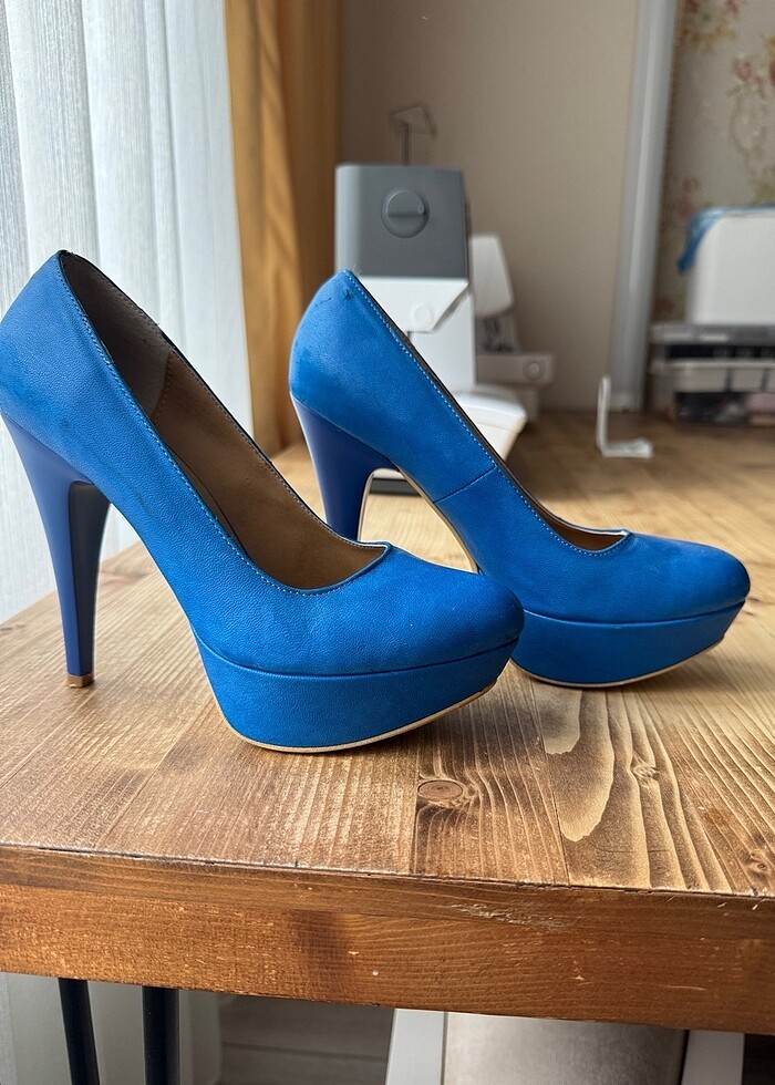 Platform topuklu ayakkabı - Görsel 2