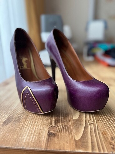 Matraş topuklu ayakkabı - Görsel 6