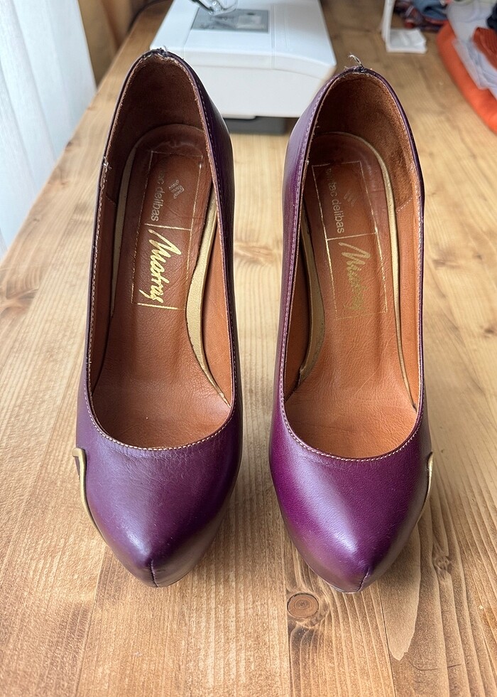 Matraş topuklu ayakkabı - Görsel 5