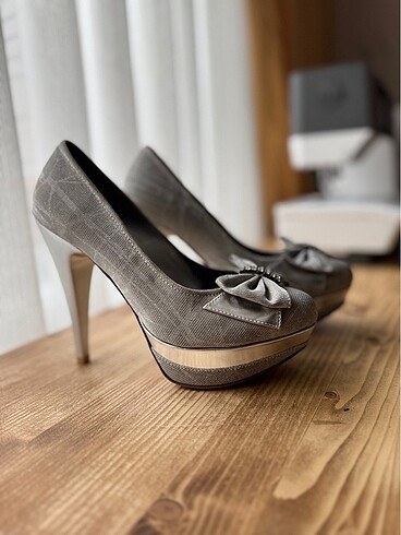 Platform topuklu ayakkabı - Görsel 2
