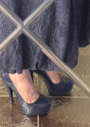 Platform topuklu ayakkabı - Görsel 4