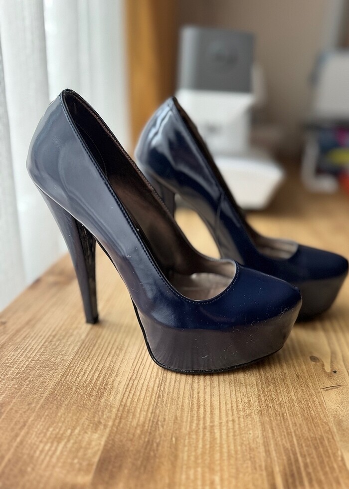 Platform topuklu ayakkabı - Görsel 3