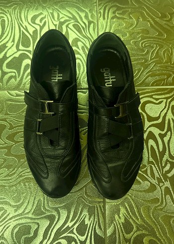 Kemer Tokalı Deri  Erkek Günlük Ayakkabı - Görsel 3