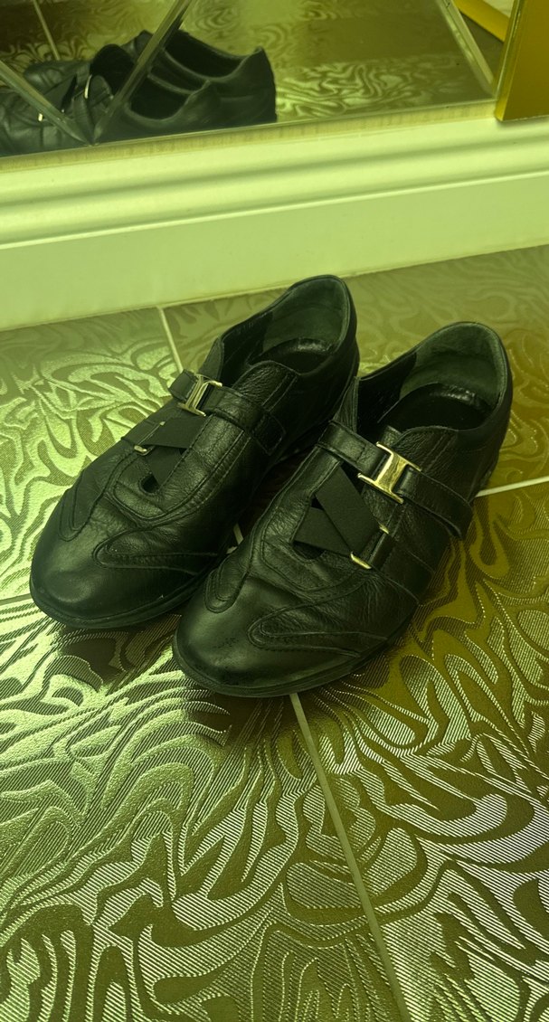 Kemer Tokalı Deri  Erkek Günlük Ayakkabı - Görsel 2