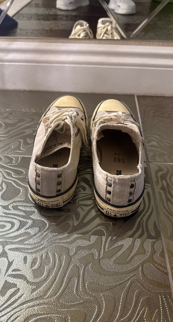 Kadın Bej kumaş Düz Taban Spor Ayakkabı - Görsel 4