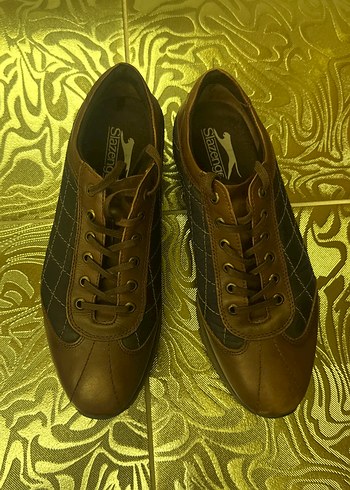 Kahverengi deri Erkek Günlük Spor Ayakkabı - Görsel 3