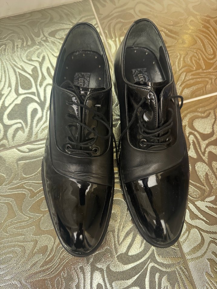 Erkek Siyah deri Klasik Bağcıklı Ayakkabı - Görsel 3