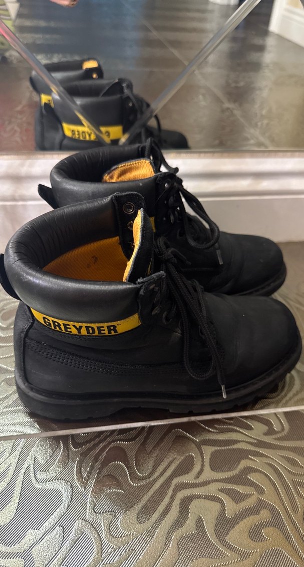 Greyder Siyah  Bağcıklı Kadın Bot - Görsel 5