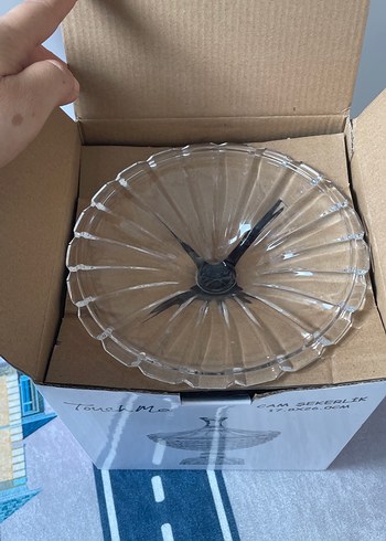 Beyaz Cam Şekerlik 17.8x26 cm - Görsel 4