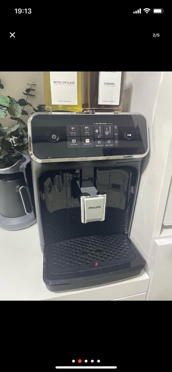 Siyah Otomatik Kahve Makinesi - Görsel 3