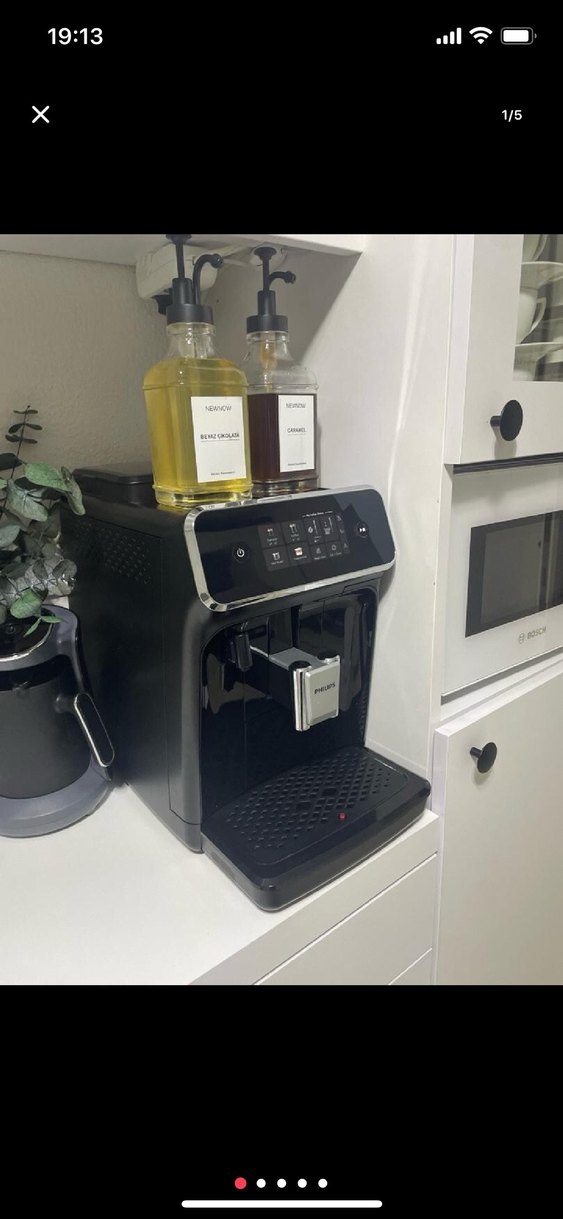 Siyah Otomatik Kahve Makinesi - Görsel 2