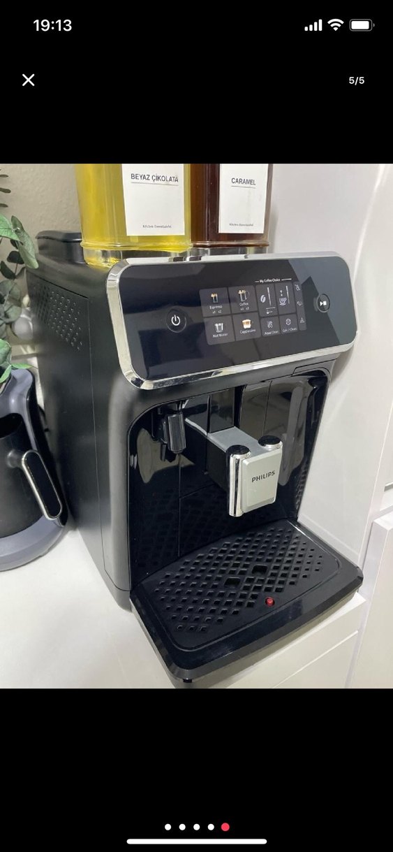 Siyah Otomatik Kahve Makinesi - Görsel 4