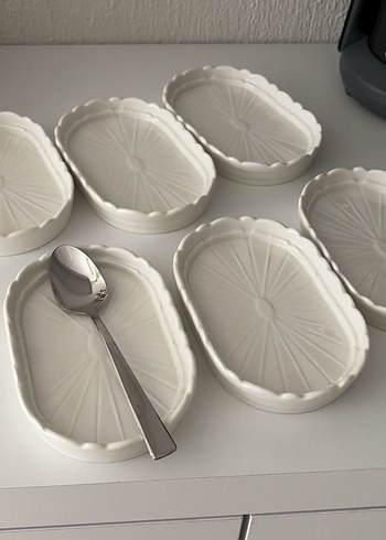 Beyaz Seramik Küçük Saklama Kapları - Görsel 3