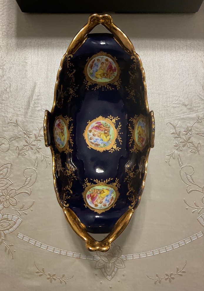 Japon kobalt sunumluk - Görsel 2