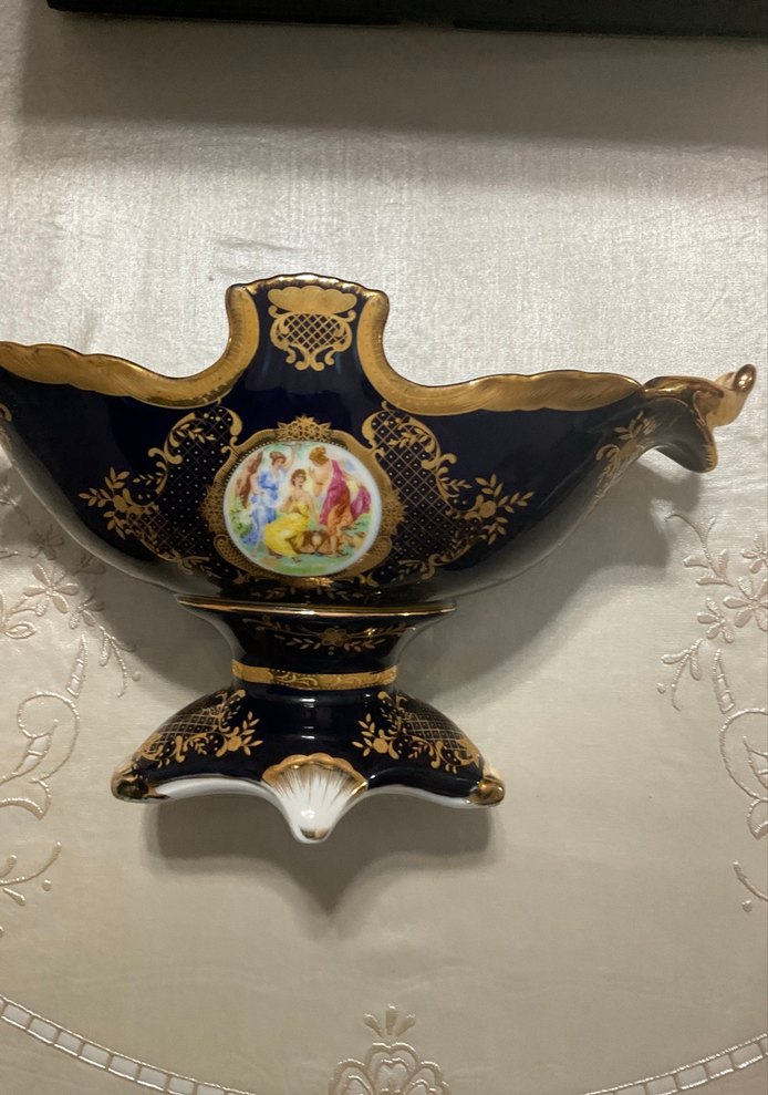 Japon kobalt sunumluk - Görsel 3