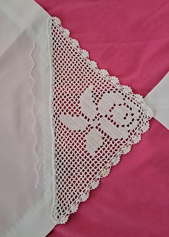 Gül desenli,Taşlanmış ipek mutfak takımı - Görsel 8