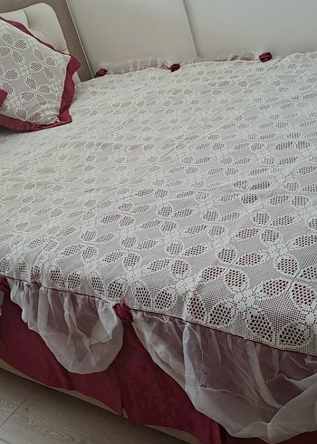 Dantel Yatak Örtüsü - Görsel 2
