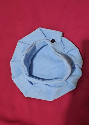 Mavi polar şapka - Görsel 7