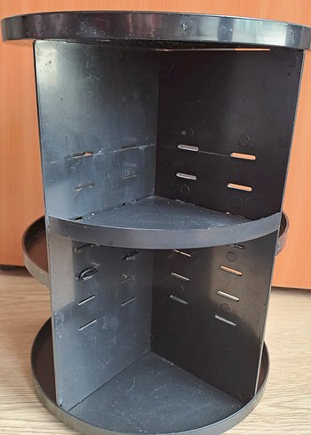 Siyah Döner Makyaj Organizeri - Görsel 5