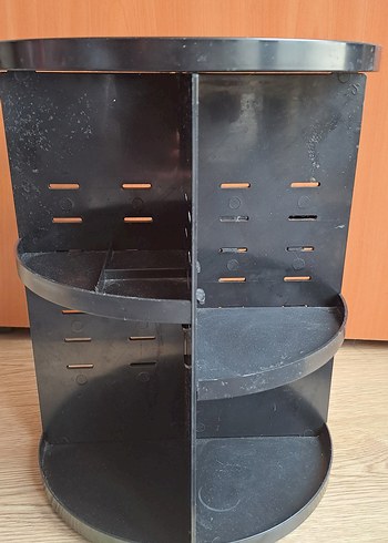 Siyah Döner Makyaj Organizeri - Görsel 3