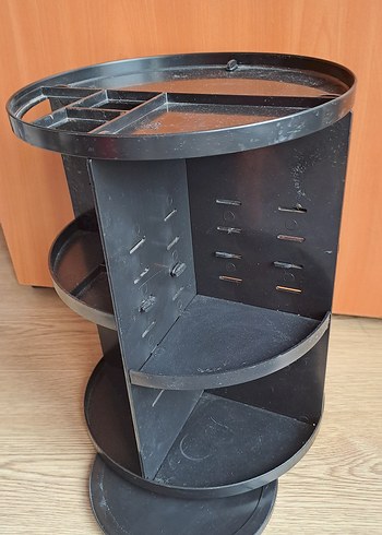 Siyah Döner Makyaj Organizeri - Görsel 11