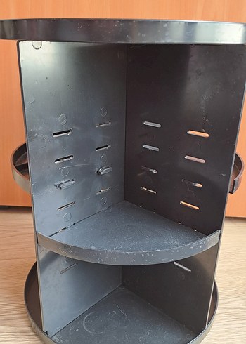 Siyah Döner Makyaj Organizeri - Görsel 4