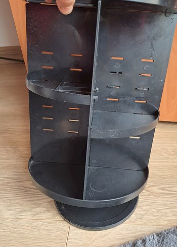 Siyah Döner Makyaj Organizeri - Görsel 10