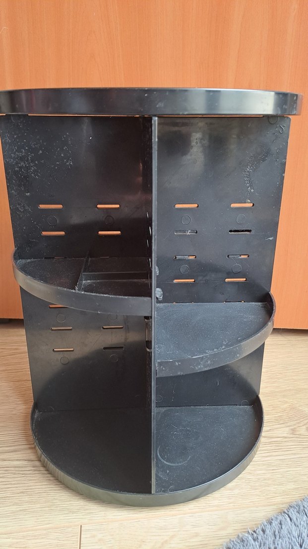 Siyah Döner Makyaj Organizeri - Görsel 3