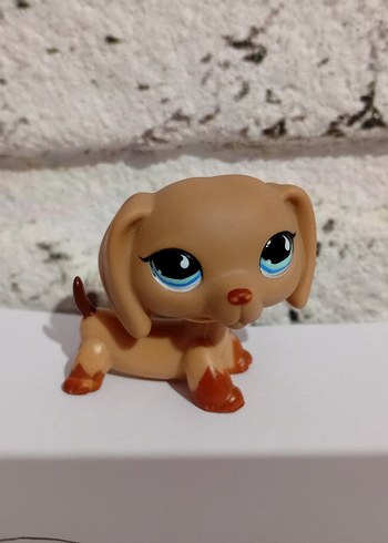 Pastel Kahverengi Oyuncak Köpek Figürü