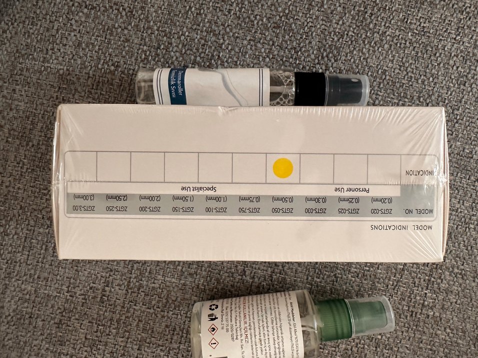 ZGTS Dermaroller Titanyum İğneli Cilt Bakım Seti - Görsel 2