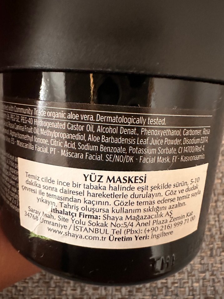 The Body Shop British Rose Canlandırıcı Maske 75 ml - Görsel 3