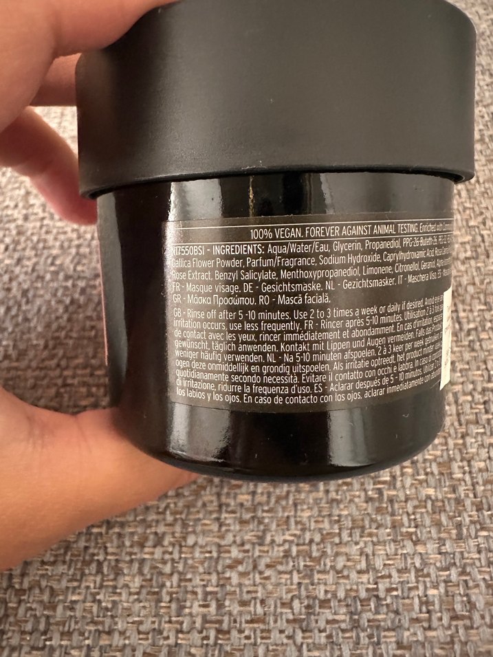 The Body Shop British Rose Canlandırıcı Maske 75 ml - Görsel 2