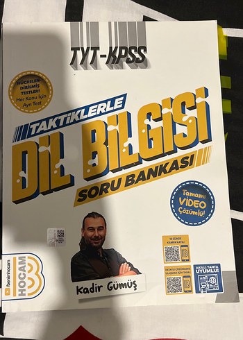 TYT-KPSS Dil Bilgisi Soru Bankası - Kadir Gümüş