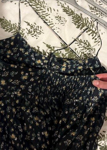 Çiçek Desenli Hamile Elbisesi - Görsel 5