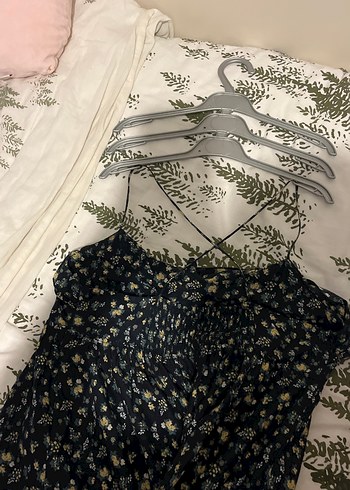 Çiçek Desenli Hamile Elbisesi - Görsel 4