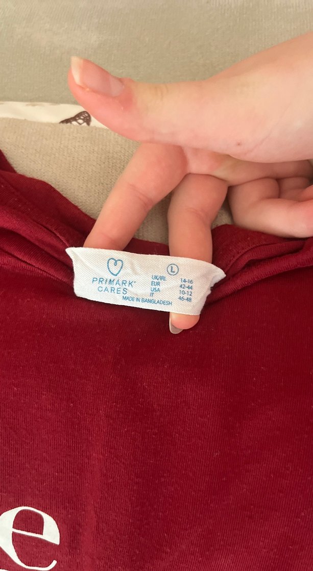 Bordo Baskılı Hamile Tişörtü - Görsel 2