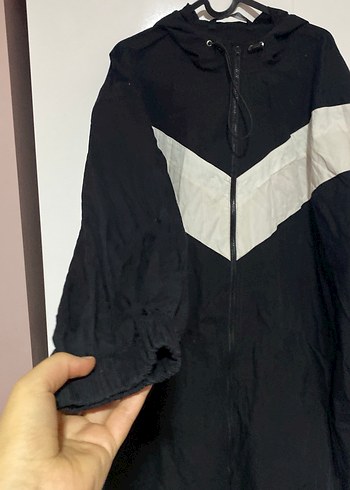 Uzun Kadın yapmurluk Ceket - Görsel 2