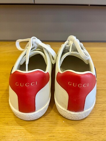 38 Beden beyaz Renk Orijinal Gucci Ace Sneaker ? Kaplan nakışlı, 38 numar