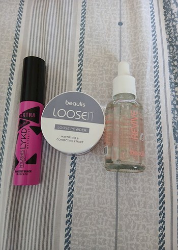Beaulis Xtra Maskara, Looseit Pudra ve Serum