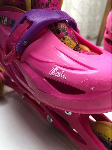 34 Beden BARBİE PEMBE ÇOCUK PATENİ
