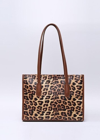LC Waikiki Leopar kol çantası