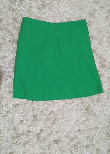 Yeşil Kadın Midi Etek - Görsel 2