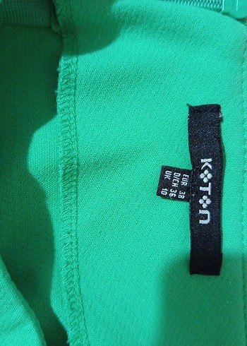 Yeşil Kadın Midi Etek - Görsel 3