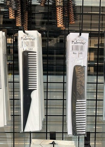 Palmiye Siyah Plastik Tarak
