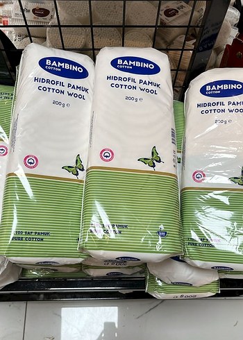 Bambino Hidrofil Pamuk 200g Saf Pamuk