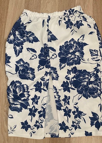 Bohem Desenli Hamile Uzun Etek - Görsel 4