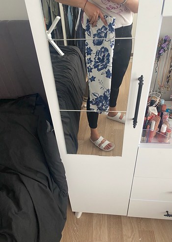 Bohem Desenli Hamile Uzun Etek - Görsel 5