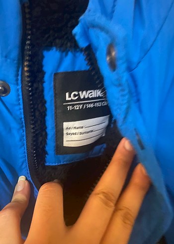 Erkek Çocuk Mavi Kemerli Mont - Görsel 3